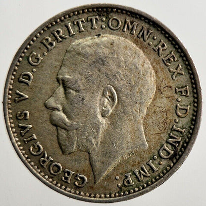 1921 George V Threepence Silver Coin | Very High Grade | a3713