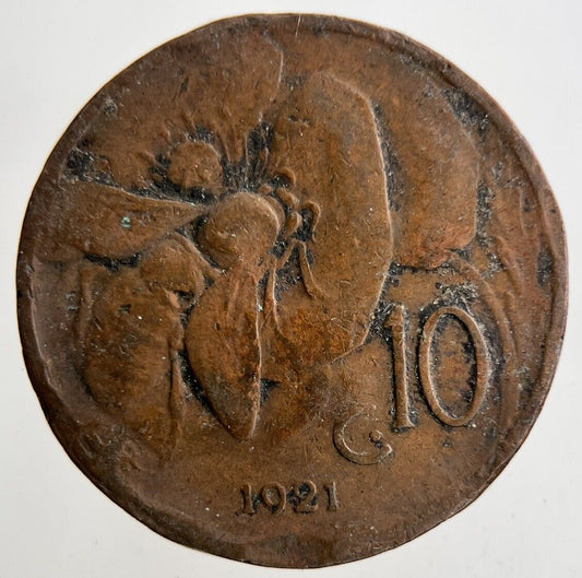 1921 Italy 10 Centesimi Coin | Collectable Grade