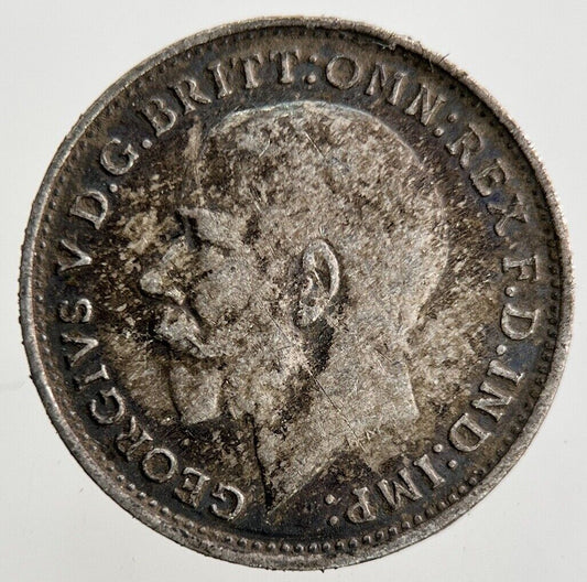 1921 George V Threepence Silver Coin | Fine Collectable Grade