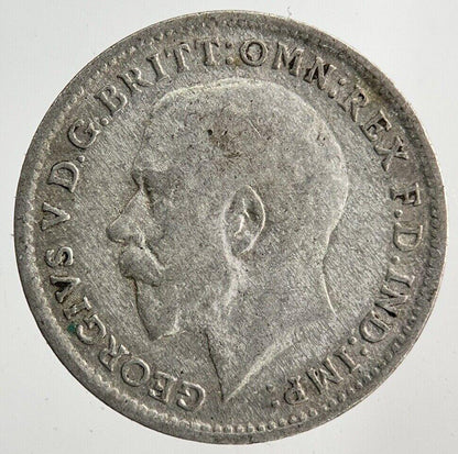 1921 George V Threepence Silver Coin | Very High Grade