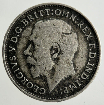 1921 George V Threepence Silver Coin | Fine Collectable Grade