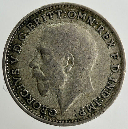1921 George V Threepence Silver Coin | Fine Collectable Grade