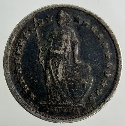 1921 Switzerland Swiss 1/2 Half Franc Silver Coin | Collectable Grade