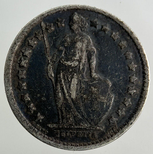 1921 Switzerland Swiss 1/2 Half Franc Silver Coin | Collectable Grade
