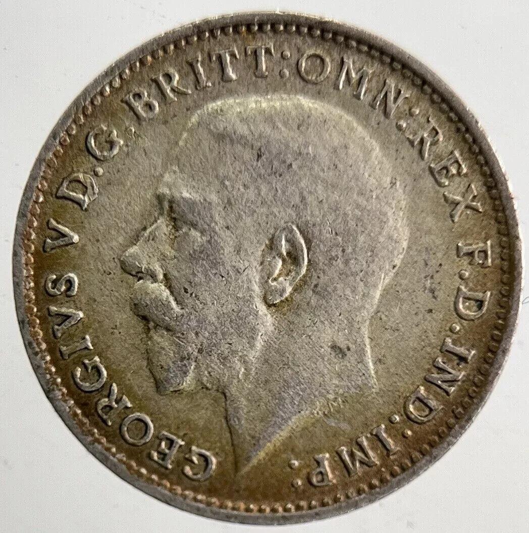1921 George V Threepence Silver Coin | Very High Grade | a5480