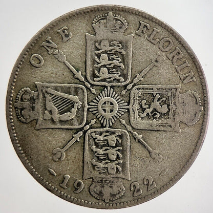 1922 George V Florin Silver Coin | Collectable Grade