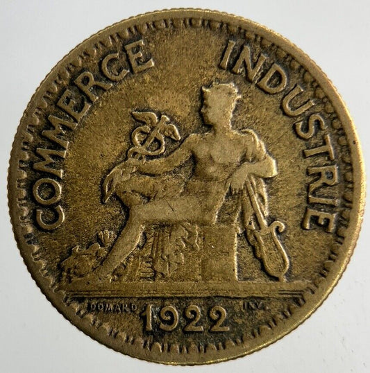 1922 France 50 Centimes Coin | Fine Collectable Grade