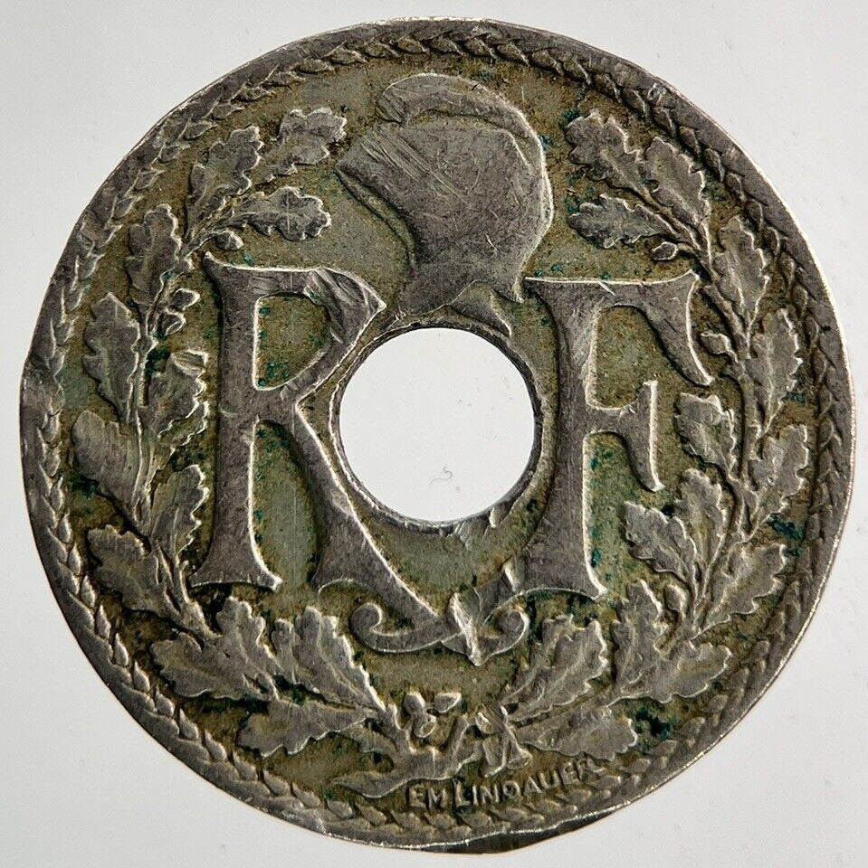 1922 France 10 Centimes Coin | Very High Grade