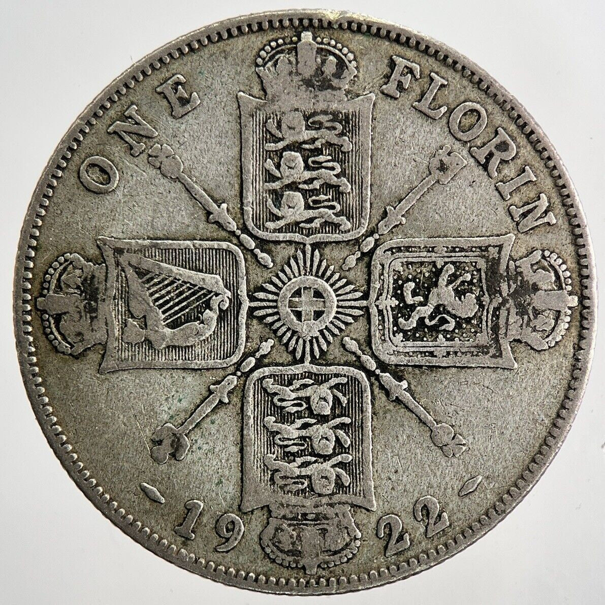 1922 George V Florin Silver Coin | Collectable Grade | a7884