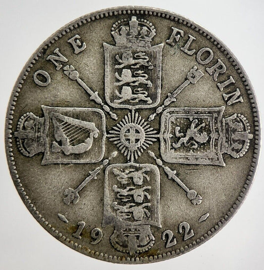 1922 George V Florin Silver Coin | Collectable Grade