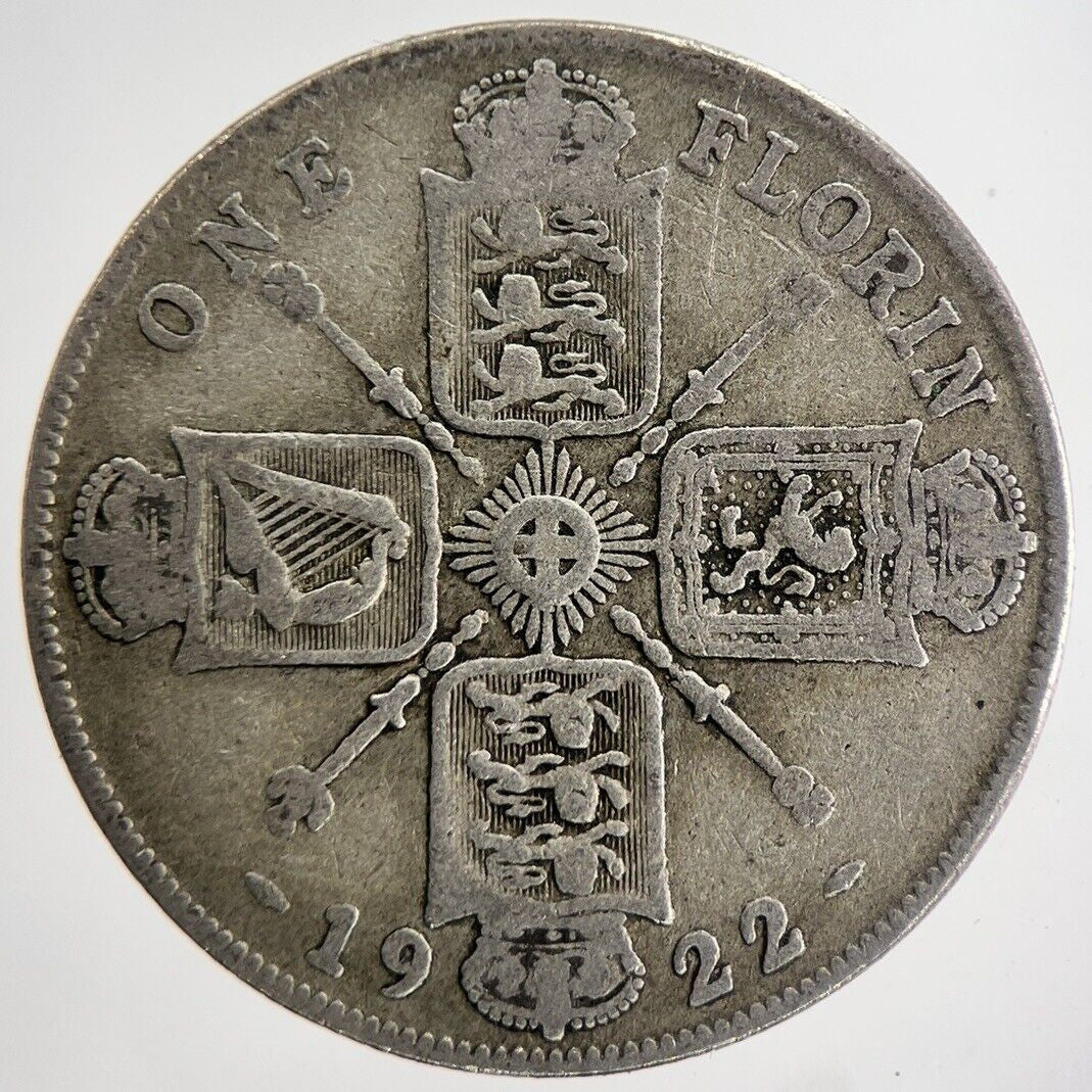 1922 George V Florin Silver Coin | Collectable Grade