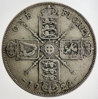 1922 George V Florin Silver Coin | Collectable Grade