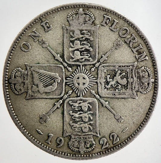 1922 George V Florin Silver Coin | Collectable Grade