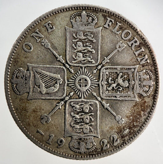 1922 George V Florin Silver Coin | Fine Collectable Grade