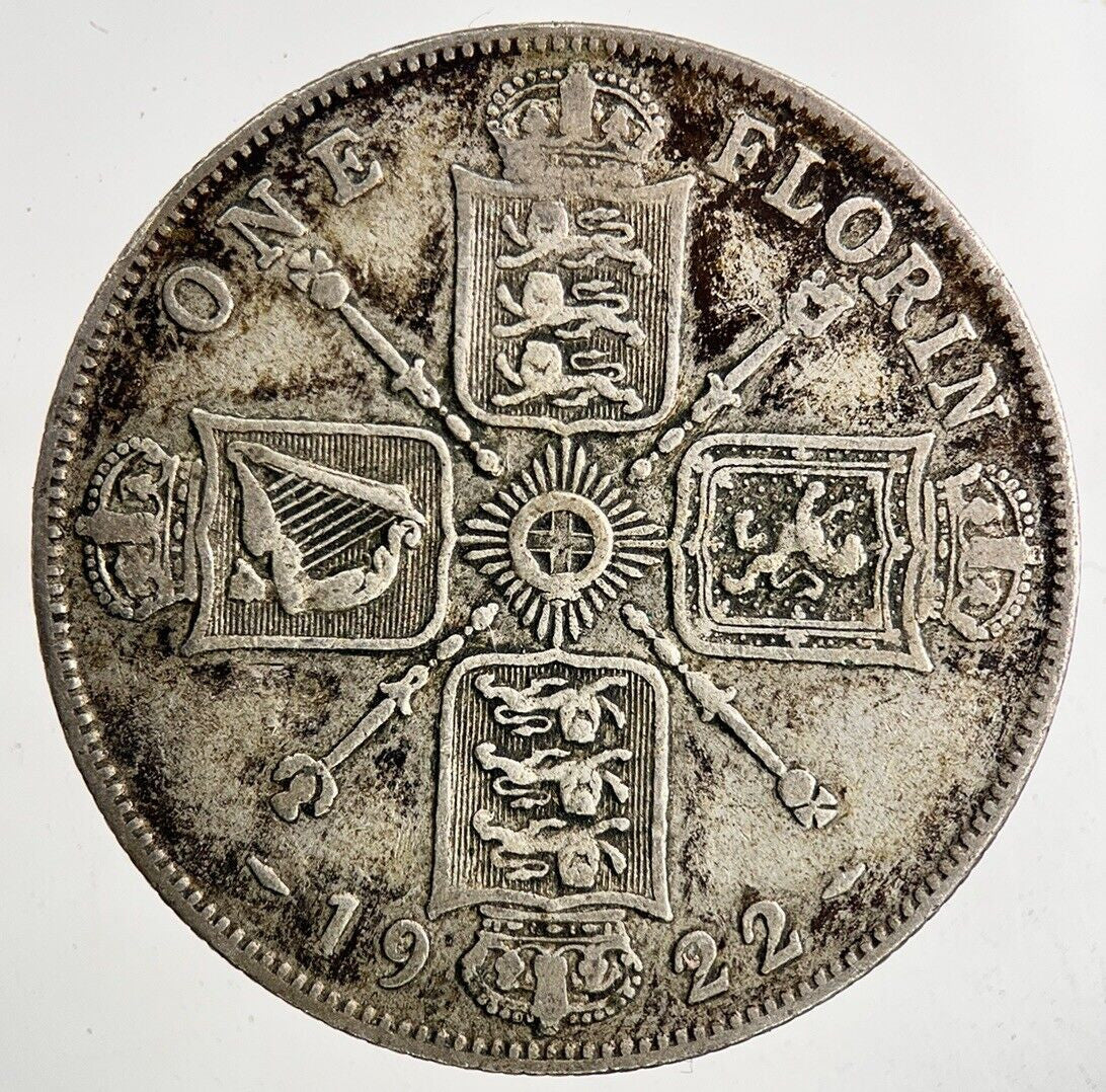1922 George V Florin Silver Coin | Fine Collectable Grade