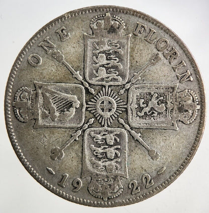 1922 George V Florin Silver Coin | Collectable Grade