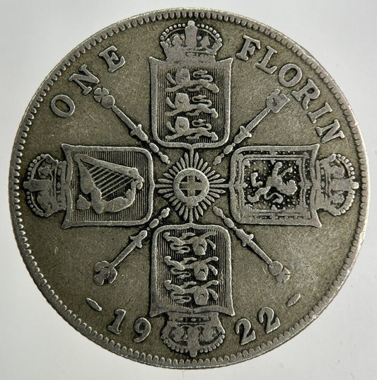 1922 George V Florin Silver Coin | Collectable Grade