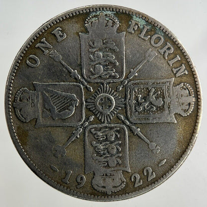1922 George V Florin Silver Coin | Collectable Grade