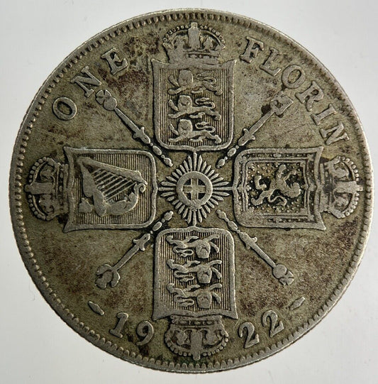 1922 George V Florin Silver Coin | Collectable Grade