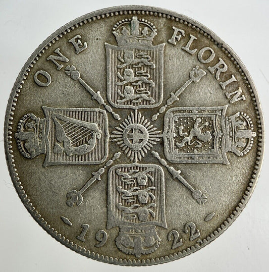 1922 George V Florin Silver Coin | Fine Collectable Grade