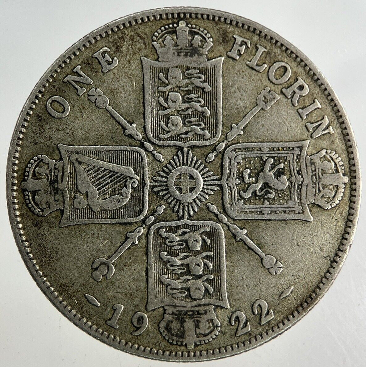 1922 George V Florin Silver Coin | Fine Collectable Grade
