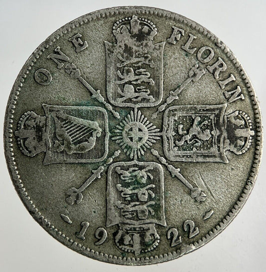 1922 George V Florin Silver Coin | Fine Collectable Grade