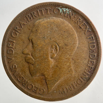 1922 George V Half-Penny Coin | Collectable Grade