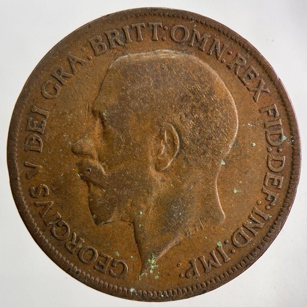 1922 George V One Penny Coin | Collectable Grade