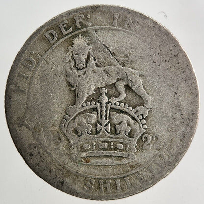 1922 George V Shilling Silver Coin | Collectable Grade
