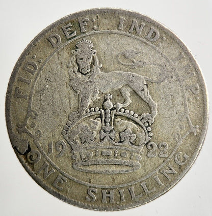 1922 George V Shilling Silver Coin | Collectable Grade