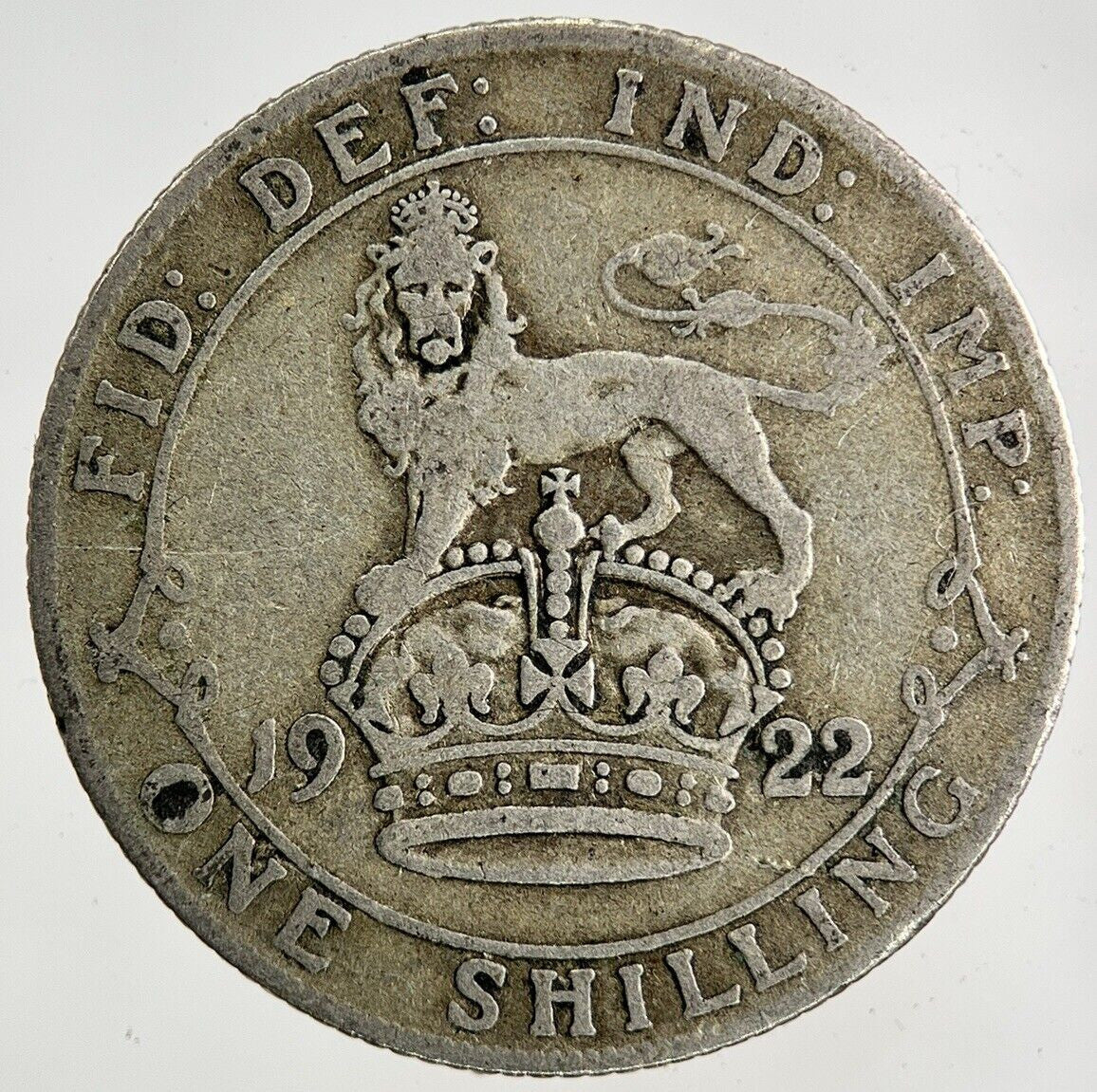 1922 George V Shilling Silver Coin | Collectable Grade