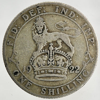 1922 George V Shilling Silver Coin | Collectable Grade