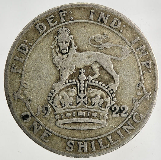 1922 George V Shilling Silver Coin | Collectable Grade