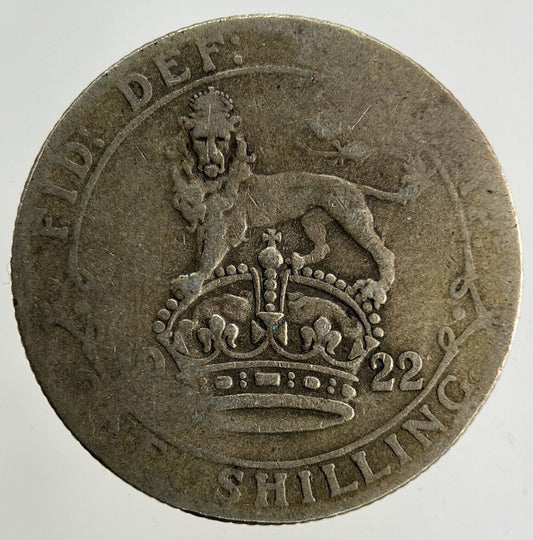 1922 George V Shilling Silver Coin | Collectable Grade