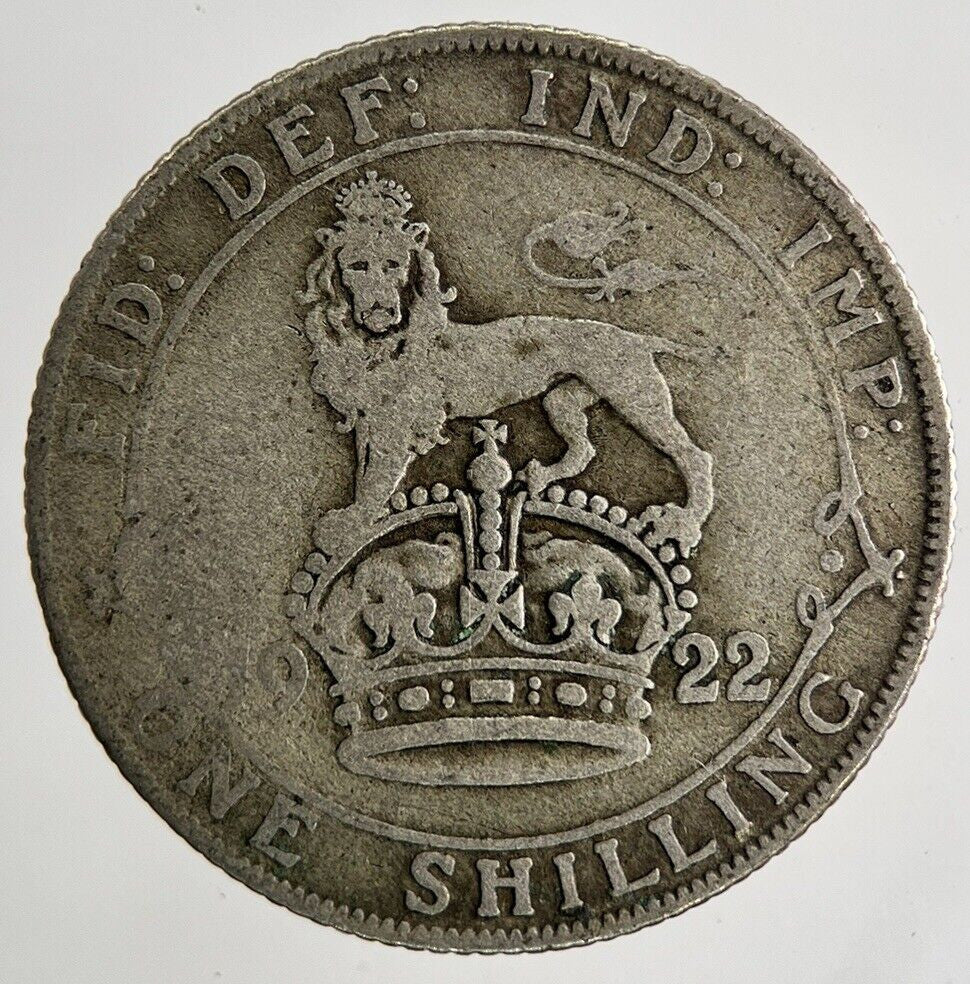 1922 George V Shilling Silver Coin | Collectable Grade