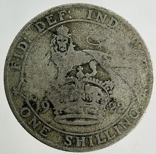 1922 George V Shilling Silver Coin | Collectable Grade