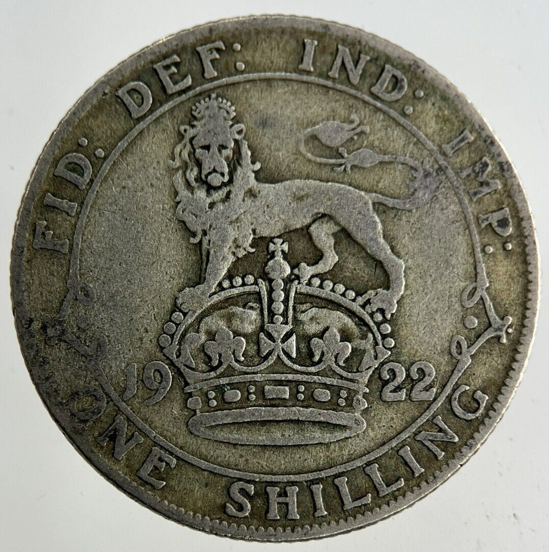 1922 George V Shilling Silver Coin | Collectable Grade
