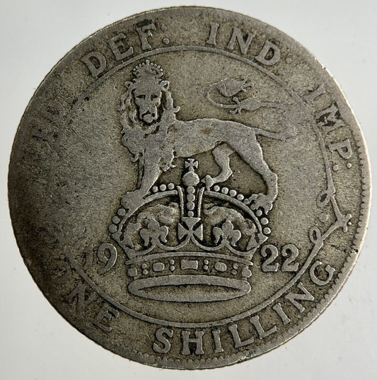 1922 George V Shilling Silver Coin | Collectable Grade