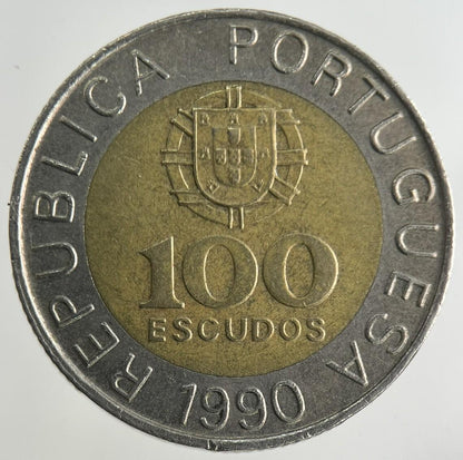 1990 Portugal 100 Escudos Coin | Fine Collectable Grade
