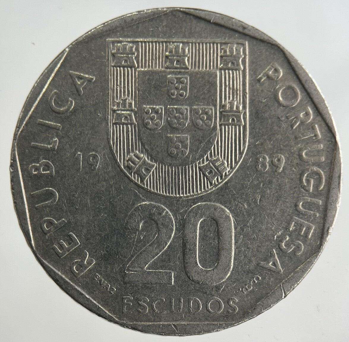 1989 Portugal 20 Escudos Coin | Collectable Grade