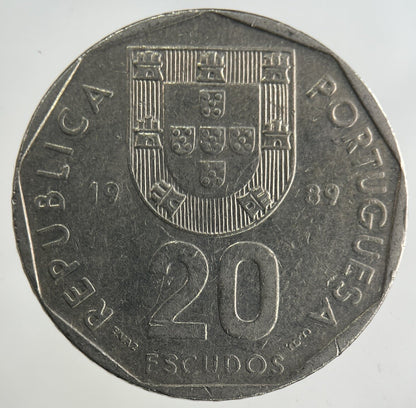 1989 Portugal 20 Escudos Coin | Collectable Grade