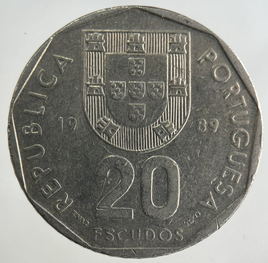 1989 Portugal 20 Escudos Coin | Collectable Grade