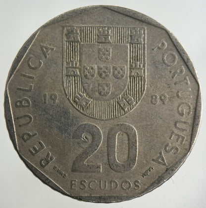 1989 Portugal 20 Escudos Coin | Collectable Grade