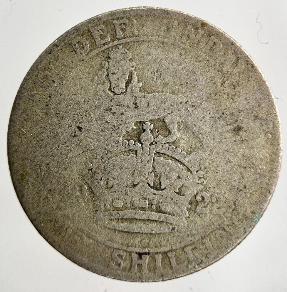 1922 George V Shilling Silver Coin | Fair Grade