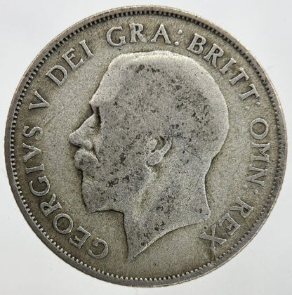 1922 George V Shilling Silver Coin | Fair Grade