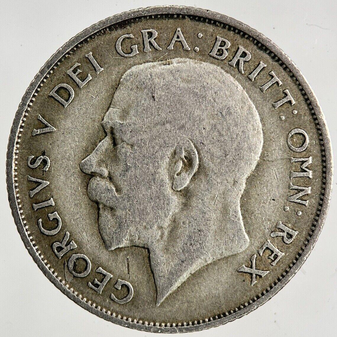 1922 George V Shilling Silver Coin | Fine Collectable Grade