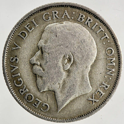 1922 George V Shilling Silver Coin | Fine Collectable Grade
