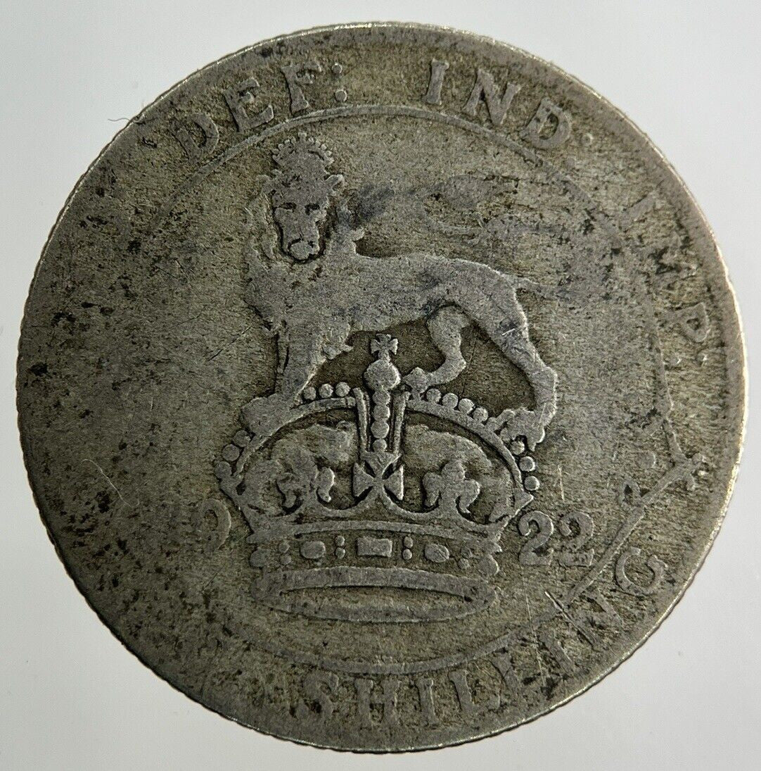 1922 George V Shilling Silver Coin | Collectable Grade