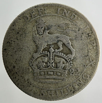 1922 George V Shilling Silver Coin | Collectable Grade