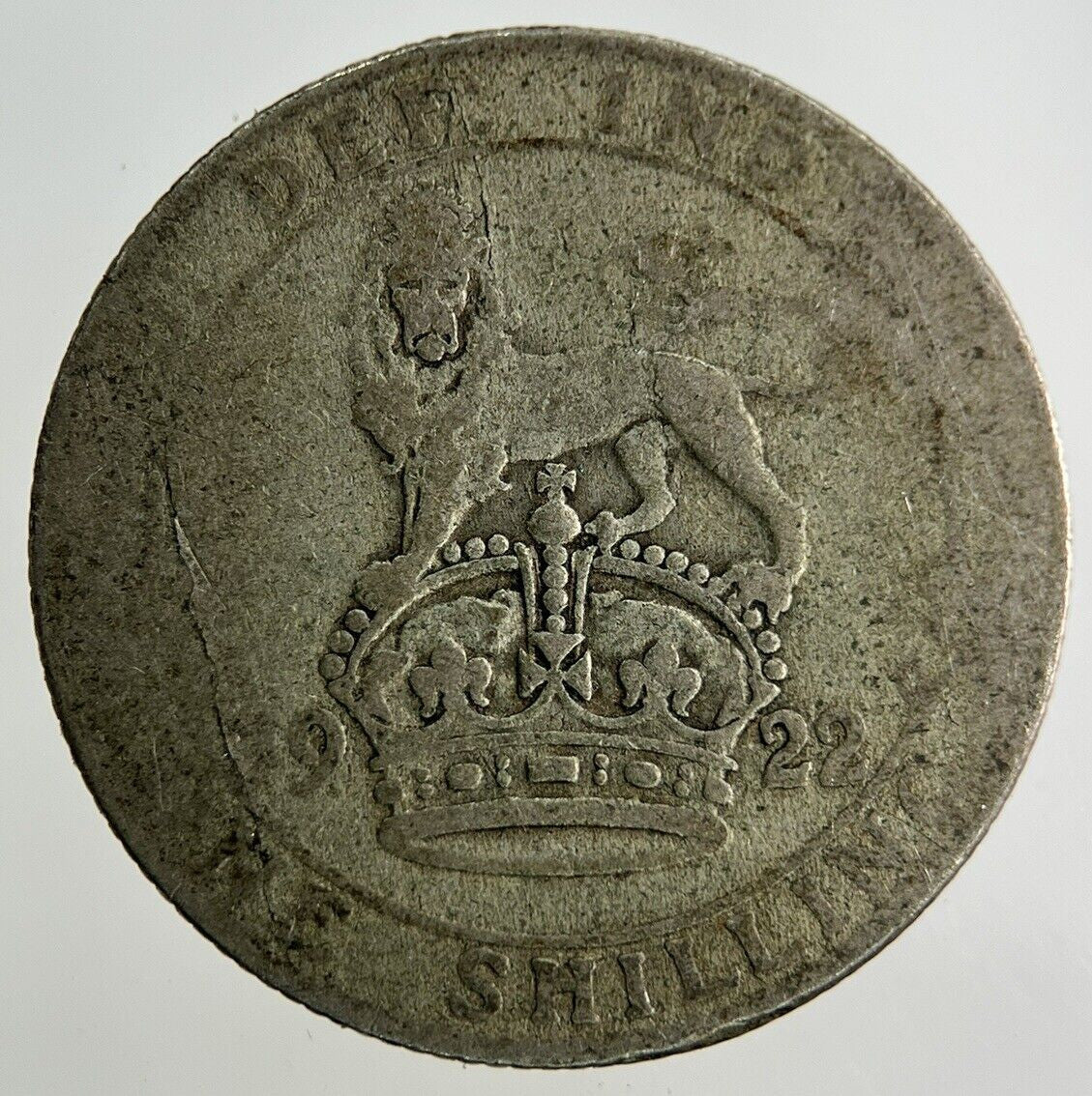 1922 George V Shilling Silver Coin | Collectable Grade
